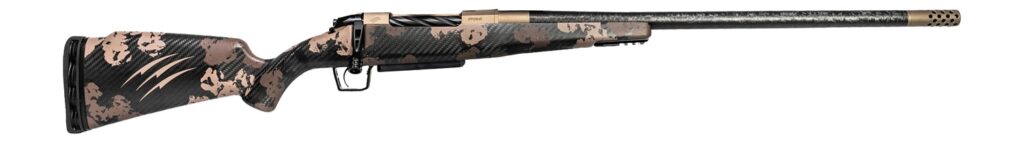 Fierce Firearms ROGTCX22CM18BRS CT Rogue XP 22 Creedmoor 3+1 18″ Smoked Bronze Cerakote Titanium Receiver Sonora Ambush Camo Right Hand