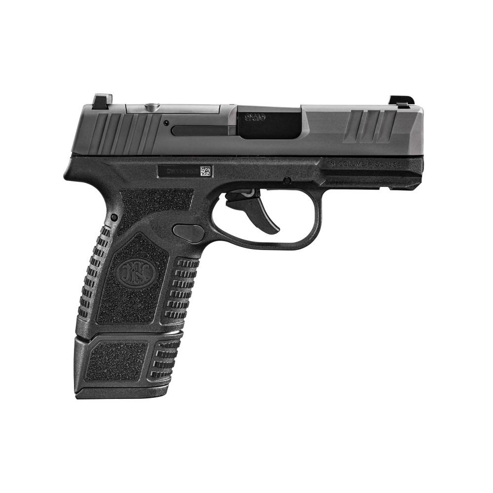 FN Reflex MRD Handgun 9mm Luger 11rd & 15rd Magazines (2) 3.3″ Barrel Black NMS