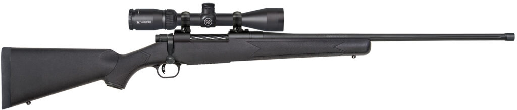 Mossberg 28123 Patriot  300 Win Mag 3+1 24″ Black Black Right Hand