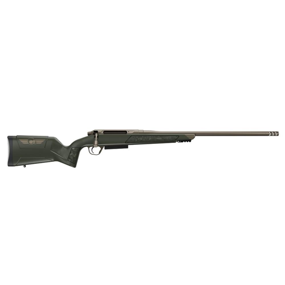 Christensen Arms Evoke Rifle 7mm Backcountry 3rd Magazine 20″ 5/8×24″ Threaded Barrel Bronze and Action Gray Stock