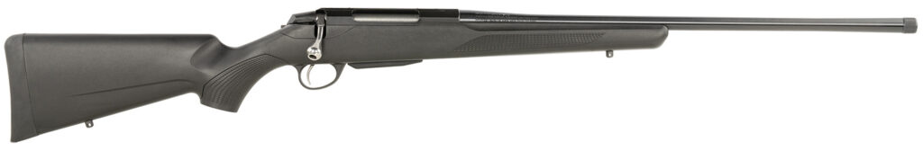 Tikka JRTXE37022MT T3 Lite Full Size 7mm Rem 3+1 22.40″ Matte Blued Threaded Barrel, Blued Drilled & Tapped Steel Receiver, Fixed Black Synthetic Stock, Right Hand