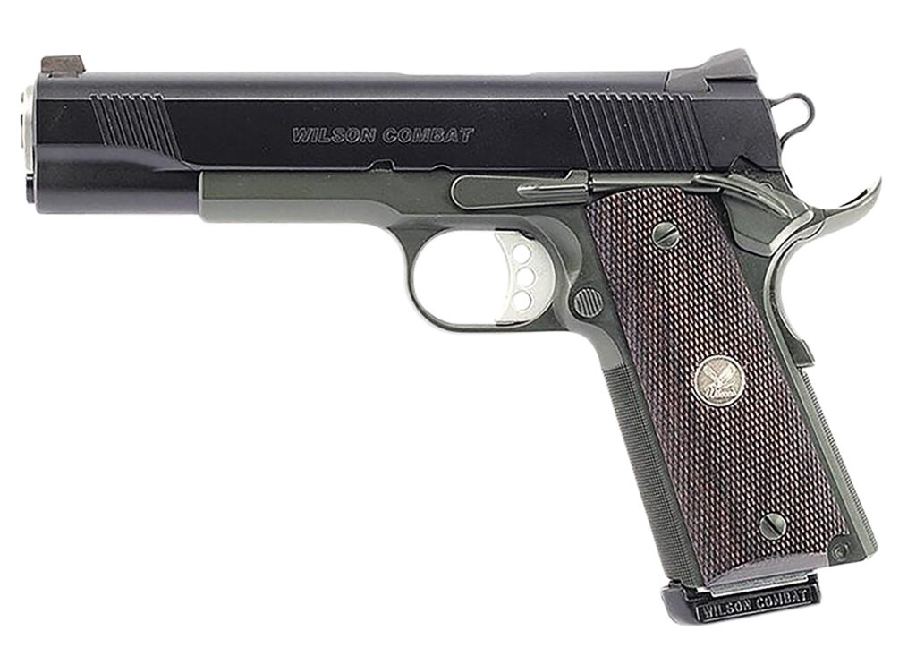 Wilson Combat WCQBTACA CQB *CA Compliant 45 ACP 8+1 5″ Black Armor-Tuff