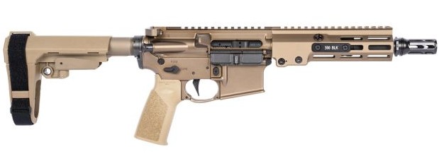 Super Duty Pistol .300 Blk 8″ DDC