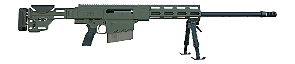 HM Defense HM50B250BMGODG HM50B2 Gen2 50 BMG 10+1 29.25″ Black Cerakote Match Grade Threaded Barrel, OD Green Cerakote Aluminum Receiver w/Picatinny Rail, M-LOK Handguard, HM Precision Adj Aluminum St