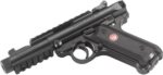 RUGER MARK IV TACTICAL 22LR – 4.40″ ADJ. THREADED BBL SYN. - View 2