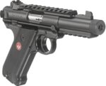 RUGER MARK IV TACTICAL 22LR – 4.40″ ADJ. THREADED BBL SYN. - View 3