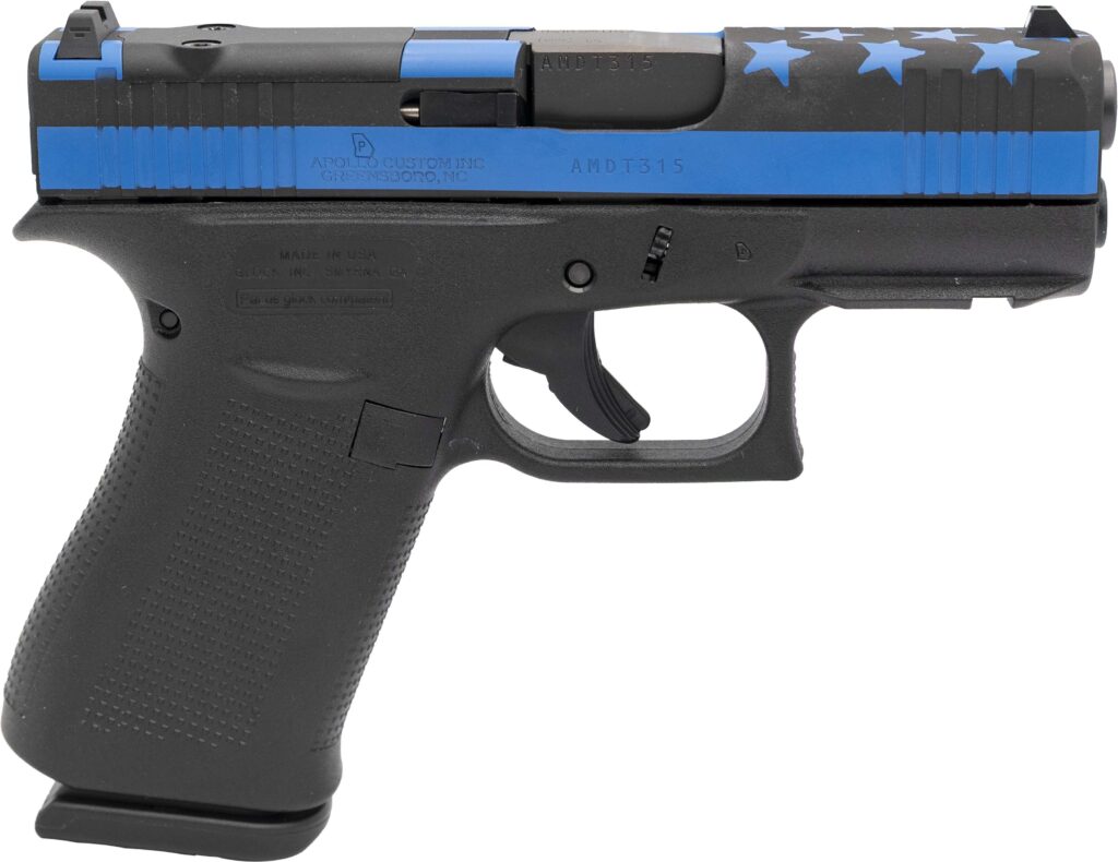 GLK 43XMOS 9MM 10R NRA BLU BLK