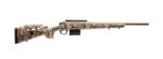 CVA CR4058 Cascade Varmint Hunter 25 Creedmoor 10+1 20" Flat Dark Earth Cerakote Threaded Barrel & Receiver w/Picatinny Rail, Krytek Highlander Adj Comb & LOP Synthetic Stock