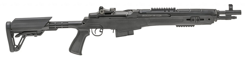 SPR M1A SOCOM 16 308WIN 16 BLK CQB STK CARBON B