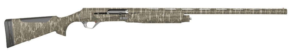 Retay USA BRACEMBL26 Ace Type R 20 Gauge Semi-Auto 3″ 3+1 26″ Mossy Oak Bottomland Vent Rib Barrel, Mossy Oak Bottomland Drilled & Tapped Receiver, Mossy Oak Bottomland Adj Shim Synthetic Stock