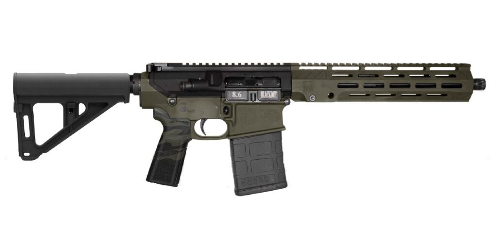 DIAMONDBACK FIREARMS DB10 8.6BLK DUO 12″ BRACE