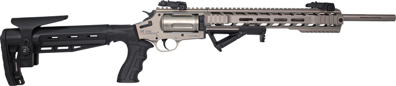IVER JOHNSON 1000 410 3″ 18.5″ – REVOLVER SHOTGUN TACT. NICKEL