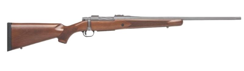 MOSSBERG PATRIOT 243 WIN 22″ – CERAKOTE/STAINLESS WALNUT