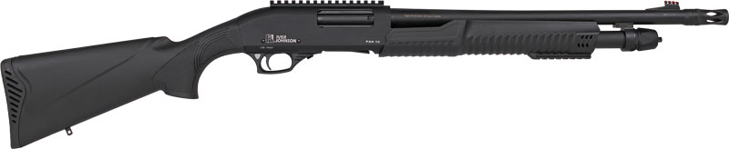 IVER JOHNSON PUMP 12GA 3″ 18″ – MUZZLE BRAKE BLUED SYNTHETIC