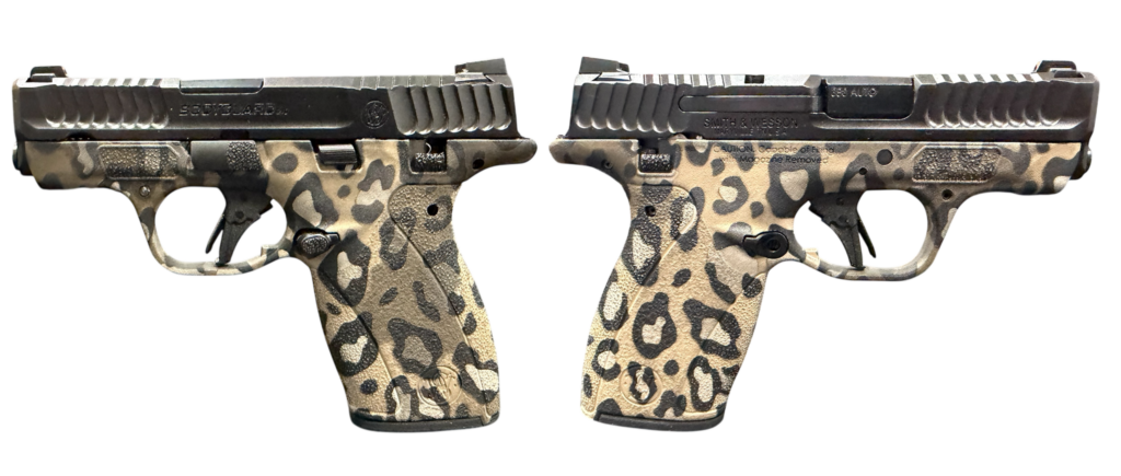 SMITH & WESSON BODYGUARD 2.0 MS LEOPARD PRINT 380ACP 2.75″ BLK 1-10RD 1-12RD