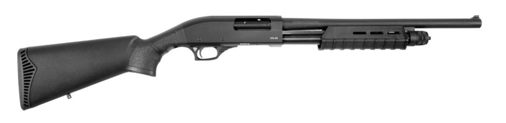 KOTA STK 101 TAC Pump 12ga 18.5″ 3″ FO Blk 6rd