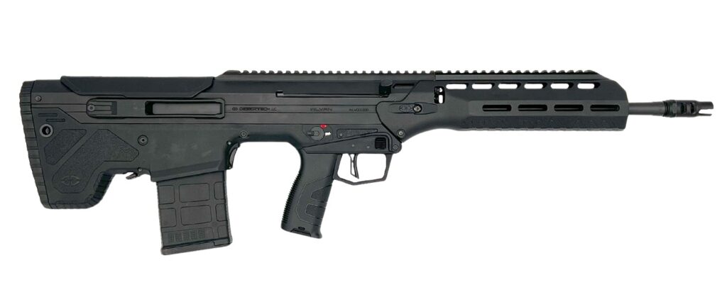 Desert Tech WLVRFA2020B WLVRN  308 Win/7.62 NATO 20+1 20″ Black Steel Threaded Barrel, Black Hard Coat Anodized Picatinny Rail Aluminum Receiver, M-LOK Handguard, Black Polymer Chassis, Ambidextrous