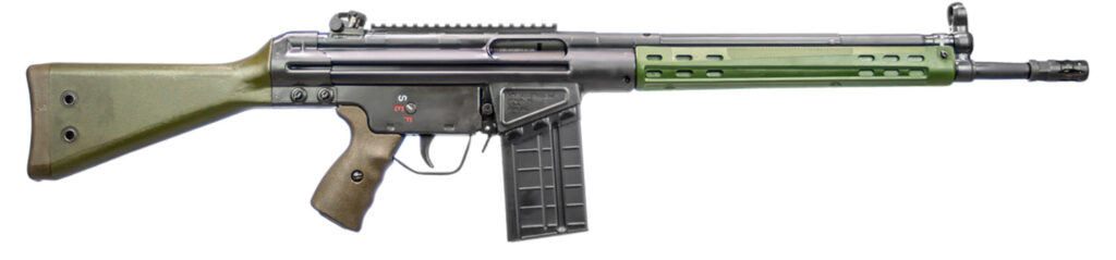 PTR 113 GIRK  *Reconditioned 308 Win,7.62x51mm NATO 16″ 20+1, Black Parkerized Reciever with Scope Mount, Green Synthetic Furniture (Stock May Be Blemished)