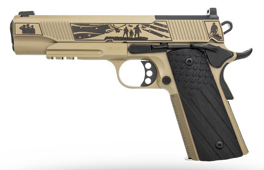 Kimber Mfg, Inc 3700897 Next Gen  45 ACP 7+1 5″ Stainless Deep Crown Barrel, Stainless Stainless Steel Engraved/Optic Ready/Serrated Slide, Satin Stainless Steel Frame w/Beavertail, Black Walnut w/G10