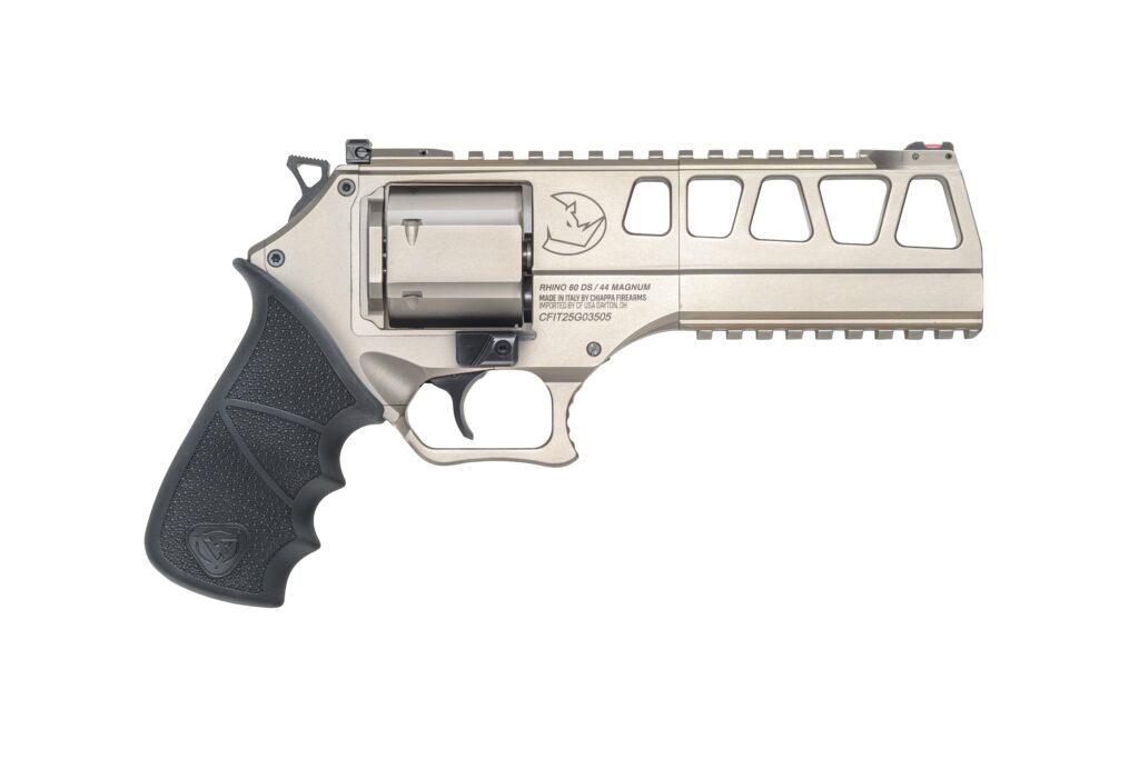 CHIAPPA FIREARMS RHINO 60DS L 44MAG 6″ NKL  ADJ