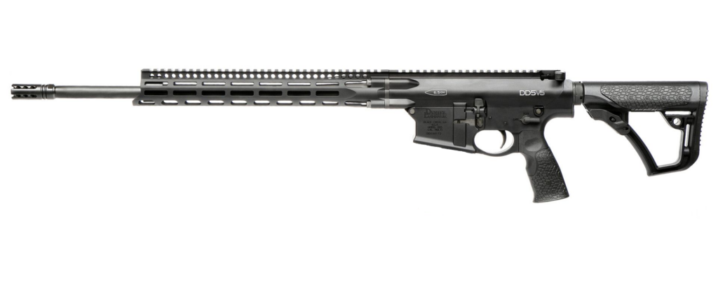 DANIEL DEFENSE DD5 V5 6.5CR 20″ BLK NO MAG