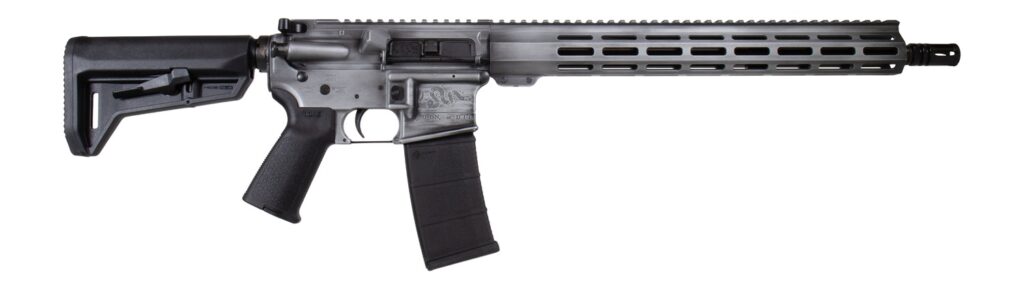 Shark Coast Tactical 300-065-1000-04 Liberty Or Death 5.56 NATO 30+1 16″ Black Melonite Threaded Barrel, Aluminum Receiver w/Picatinny Rail, M-LOK Handguard, Magpul MOE SL Black Polymer Stock, Magpul