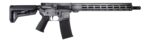 Shark Coast Tactical 300-065-1000-04 Liberty Or Death 5.56 NATO 30+1 16" Black Melonite Threaded Barrel, Aluminum Receiver w/Picatinny Rail, M-LOK Handguard, Magpul MOE SL Black Polymer Stock, Magpul