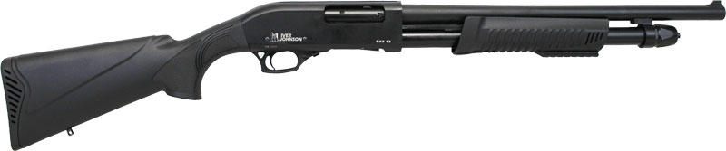 IVER JOHNSON PUMP 12GA 3″ 18″ – BLUED SYNTHETIC