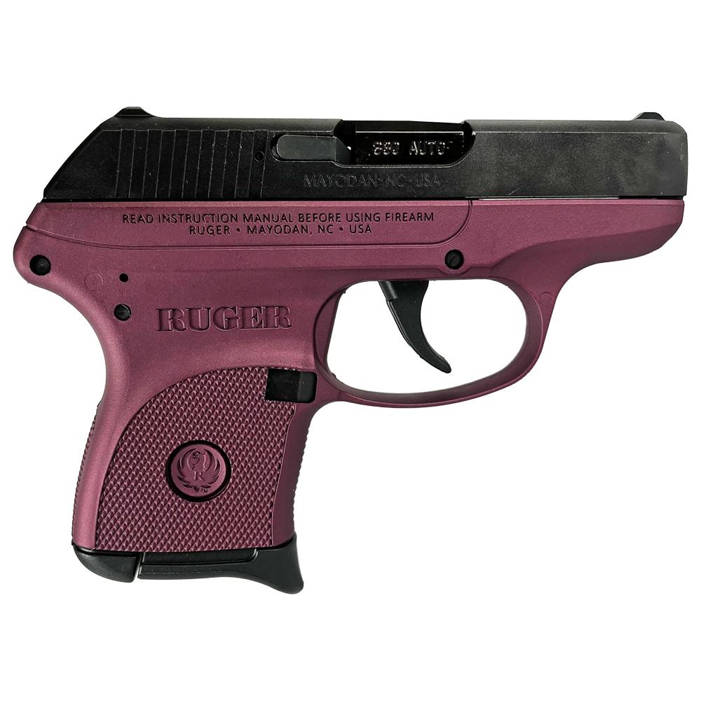 Ruger LCP 380 ACP Pistol 2.75″ Barrel Black Cherry Frame Only
