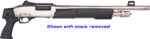 IVER JOHNSON PUMP 12GA 3″ 18″ – NICKEL QD PISTOL GRIP STOCK - View 2