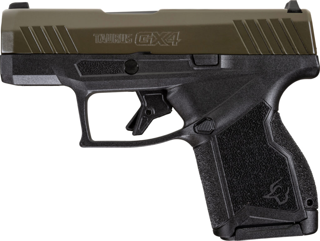 TAURUS GX4 9MM BLK/MS GREEN 3″ 11+1