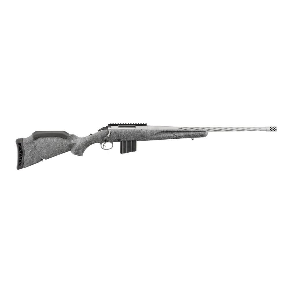 Ruger American Gen II Rifle .22 ARC 10rd Magazine 20″ 1/2×28 Threaded Barrel Grey