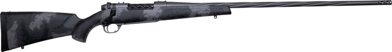WEATHERBY MARK V LIVE WILD – 7MM WBY 28″ W/MB GREY/BLACK