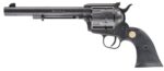 Chiappa Firearms CF340170 SAA 1873  Medium Frame 22 LR 10 Shot, 7.50" Blued Steel Barrel, Blued Steel Frame, Blued Cylinder, Black Plastic Grip, Exposed Hammer