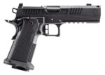 Alpha Foxtrot AA39X4CIG-XDBK13 AF1911 Romulus 45 ACP 13+1 4.25" Black DLC Stainless Steel Threaded Compensated Barrel, Optic Ready/Serrated Slide & Frame w/Beavertail & Picatinny Rail, RMR/RMSc Footpr