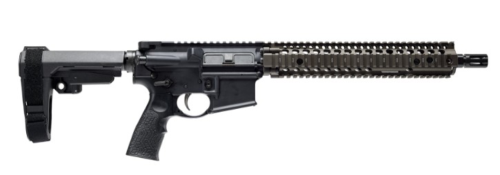 GL/SSC Pstl 5.56 12.5″TB RIS II SBA3 FDE/Bl NoMag