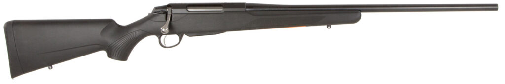 Tikka JRTXE320 T3x Lite Full Size 30-06 Springfield 3+1 22.40″ Black Steel Barrel, Black Drilled & Tapped Steel Receiver, Black Fixed Synthetic Stock