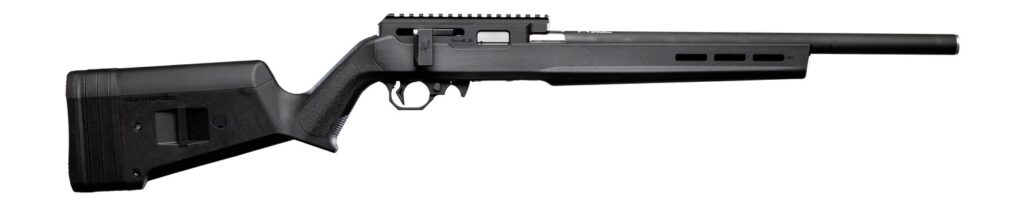 Angstadt Arms AAVV22BM0R Vanquish Summit 22 LR 10+1 18.50″ Black Ported Barrel, Black Hardcoat Anodize Aluminum Receiver w/Picatinny Rail, Black Magpul X-22 Hunter Synthetic Stock