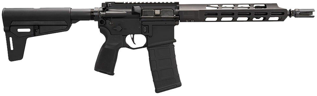 Sig Sauer PM40011BTRDV2 M400  5.56 NATO 30+1 11.50″ Black Optic Ready Chrome Hard Coat Anodized M-LOK Handguard Polymer Grip