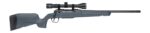 Savage Arms 33182 Axis 2 XP 30-06 Springfield 4+1 20" Matte Black Carbon Steel Threaded Barrel & Drilled & Tapped Receiver, Gray Synthetic Fixed w/Pistol Grip Stock, 3-9x40mm Duplex Scope, Right Hand