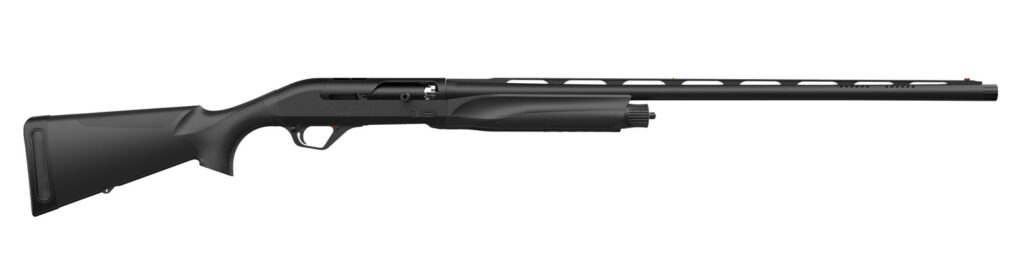 Retay USA BACEPAL28 Ace Paloma 20 Gauge Semi-Auto 3″ 3+1 28″ Black Deep Bore Barrel, Black Aluminum Slopeback Receiver, Fixed Black Synthetic Stock