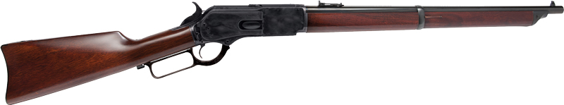 CIMARRON 1876 N.W.M.P. CARBINE – 45-60 22″ BLUED WALNUT