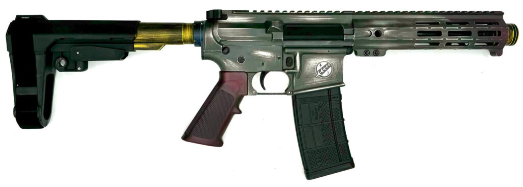 ZEUS ARMS AETHER BOBA FETT 5.56 PISTOL 7.5″ SBA3 BRACE 1-30RD MAG