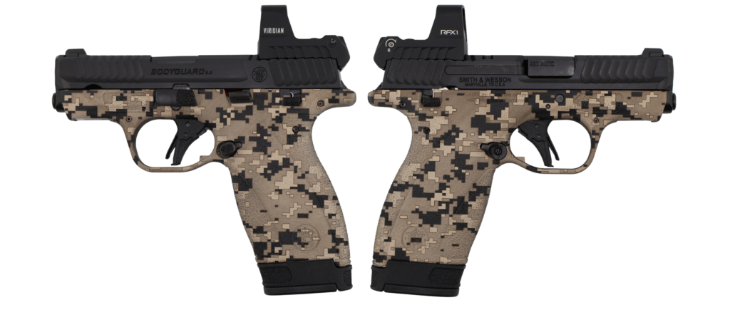 SMITH & WESSON BODYGUARD 2.0 DIGITAL CAMO M.S. W/ RFX1 OPTIC 380ACP PISTOL 2.75″ 1-10RD 1-12RD