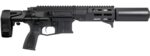 Maxim Defense MXM47847 PDX SD 300 Blackout 20+1 5.50" Black Integrated Suppressor Barrel, Black DLC Aluminum Receiver w/Picatinny Rail, M-Slot Handguard, Black Polymer Maxim CQB Brace, Polymer Grip