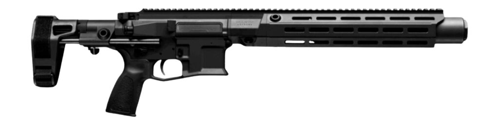 Maxim Defense MXM49216 SDX RFLX 300 Blackout 30+1 8.50″ Black Integrated Suppressor Barrel, Receiver w/Picatinny Rail, M-Slot Handguard, Black Polymer SB Tactical SBA5 Brace, Polymer Grip