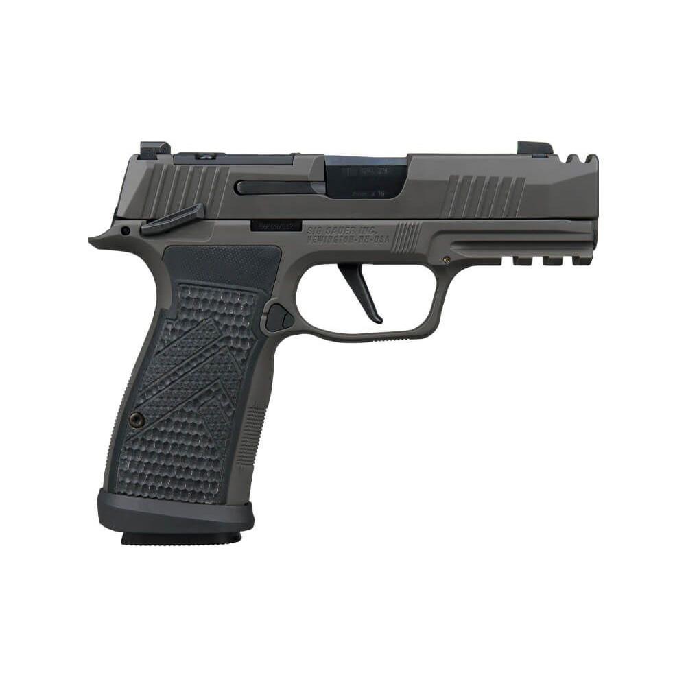 Sig Sauer P365 AXG Legion CA Compliant Handgun 9mm Luger 10rd Magazine(3) 3.1″ Barrel Manuel Safety