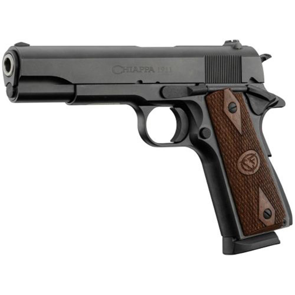 Chiappa 1911 Field Handgun .45 ACP 8rd Magazine 5″ Barrel Black with Walnut Grip