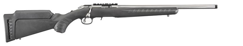 RUGER AMERICAN RIMFIRE 22 WMR 9RD 18″ BBL SS