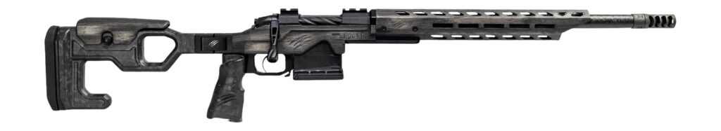 Fierce Firearms REPMT7PRC20DG Reaper MTN 2.0 7mm PRC 3+1 20″ Carbon Fiber Match Grade Threaded Barrel, Distressed Gray Cerakote Titanium Drilled & Tapped Receiver, M-LOK Handguard, Magnesium Folding C